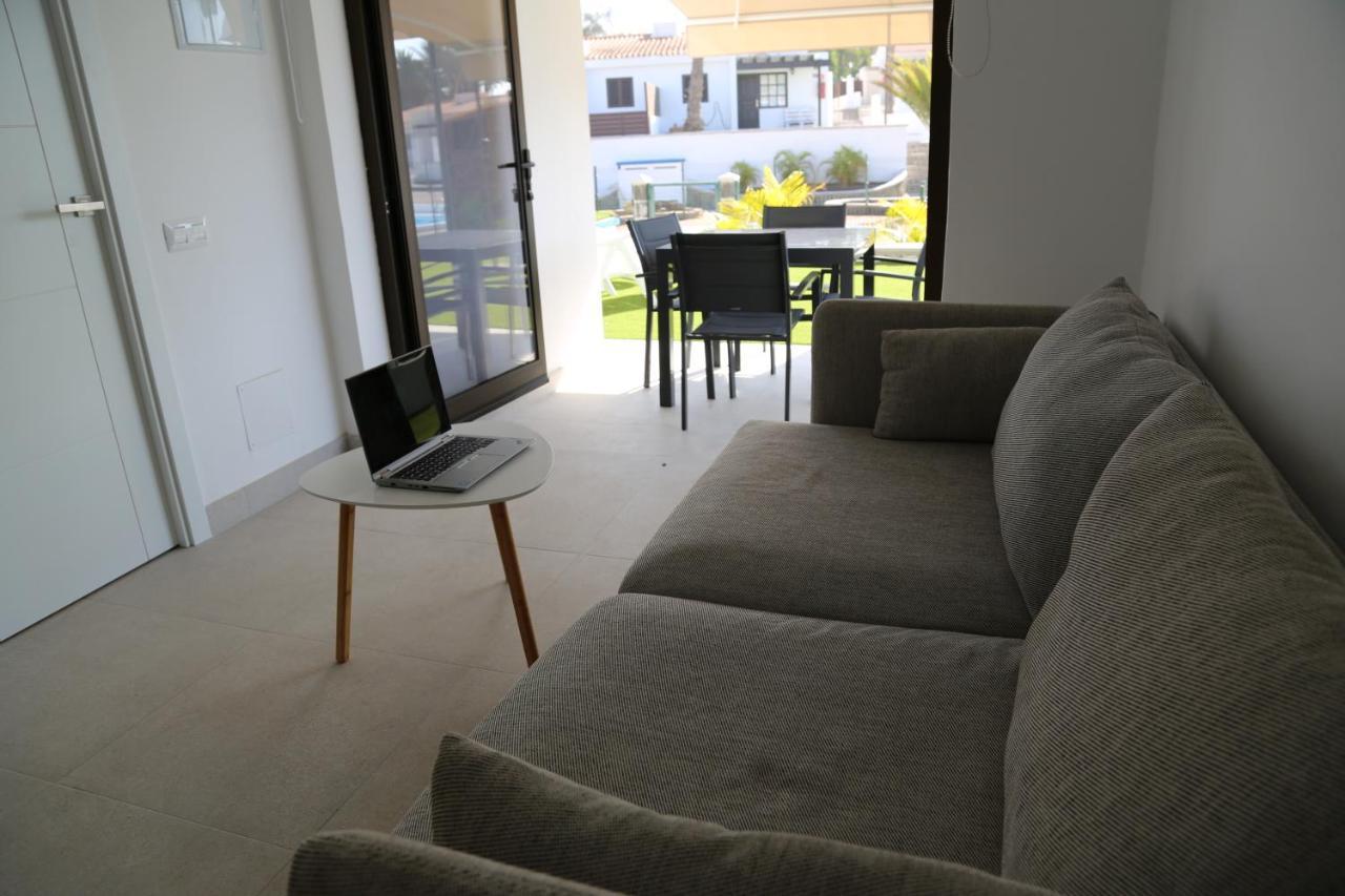 Precioso Bungalow En Complejo Privado Con Piscina San Bartolomé Buitenkant foto
