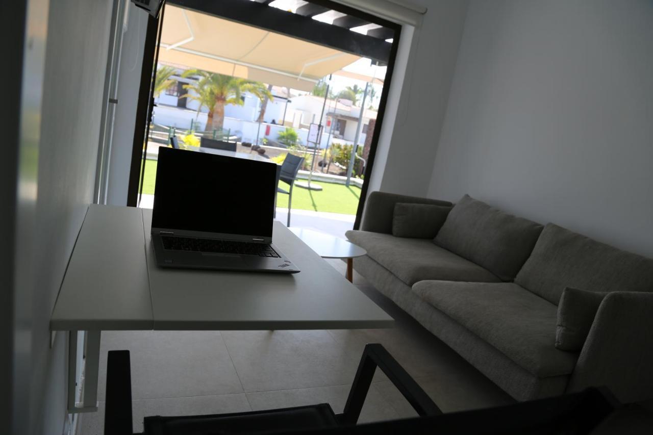 Precioso Bungalow En Complejo Privado Con Piscina San Bartolomé Buitenkant foto